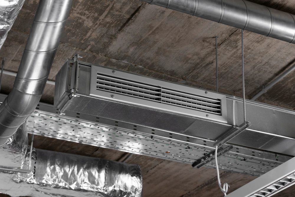 Close up ventilation system